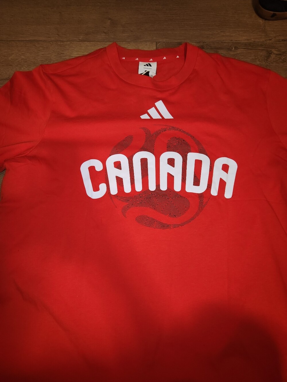 ADIDAS CANADA WORLD CUP 2026 SHIRT MEN’S XL RED JZ8924 NWT
